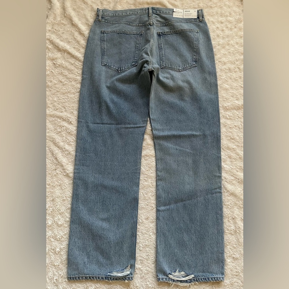 Agolde 90s Pinch Waist Jean Soundwave NWT - Picture 6 of 13